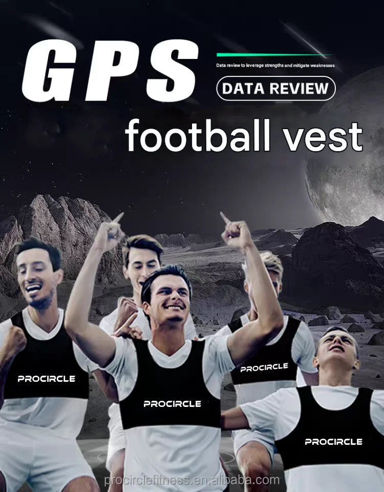 ProCircle GPS Tracer Vest for Football Training Wearable APP Soccer Positioning Vest for Data Monitoring