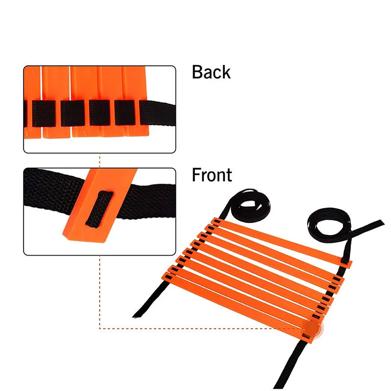 Wholesale Foldable Agility Ladder Set Speed Training Equipment for Football & Soccer for Kids Youth & Adults