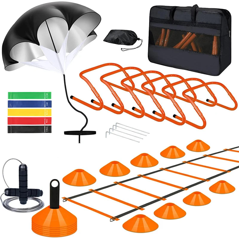 Wholesale Foldable Agility Ladder Set Speed Training Equipment for Football & Soccer for Kids Youth & Adults