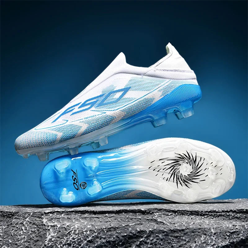 New Men's Soccer Shoes Grass Adult Football Boots Ultralight Sport Indoor Cleats Non-Slip Non Slip Fg Turf Futsal Comfortable