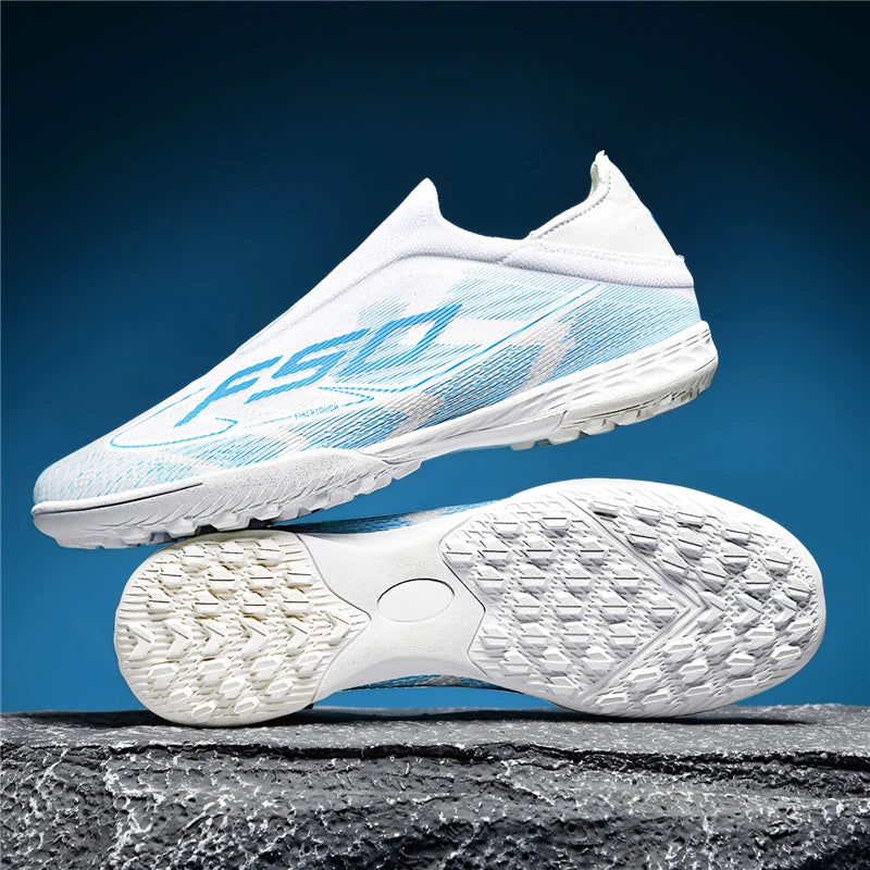 New Men's Soccer Shoes Grass Adult Football Boots Ultralight Sport Indoor Cleats Non-Slip Non Slip Fg Turf Futsal Comfortable
