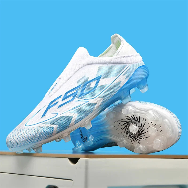 New Men's Soccer Shoes Grass Adult Football Boots Ultralight Sport Indoor Cleats Non-Slip Non Slip Fg Turf Futsal Comfortable