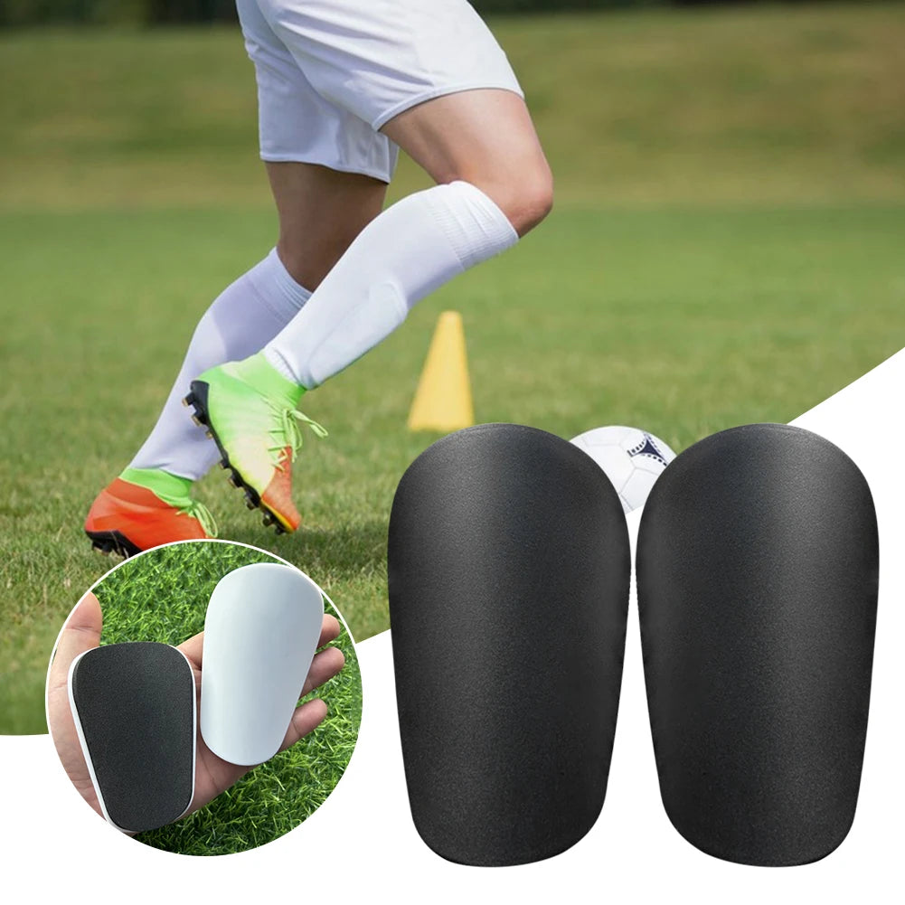 1 Pair Mini Football Shin Pad Wear-resistant Shock Absorbing Leg Protector Lightweight Portable Soccer Training Shank Board