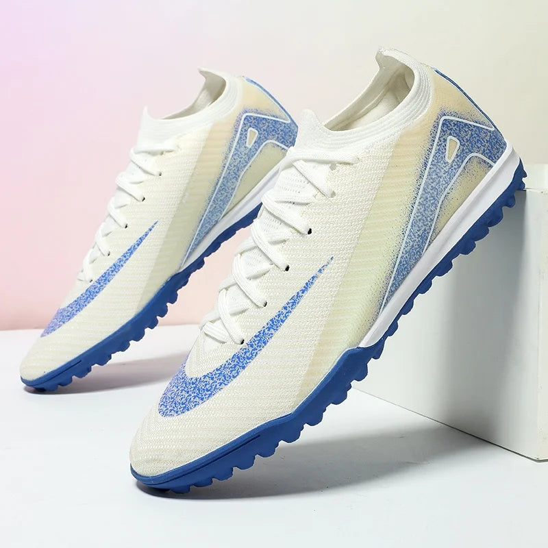 New Men Football Boots Non Slip Training Cleats Soccer Shoes Outdoor Sport Boys Long Spikes Adult Breathable Match Comfortable