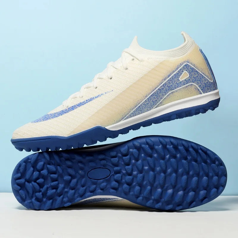 New Men Football Boots Non Slip Training Cleats Soccer Shoes Outdoor Sport Boys Long Spikes Adult Breathable Match Comfortable