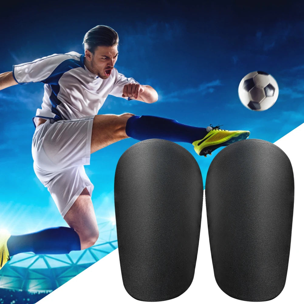 1 Pair Mini Football Shin Pad Wear-resistant Shock Absorbing Leg Protector Lightweight Portable Soccer Training Shank Board
