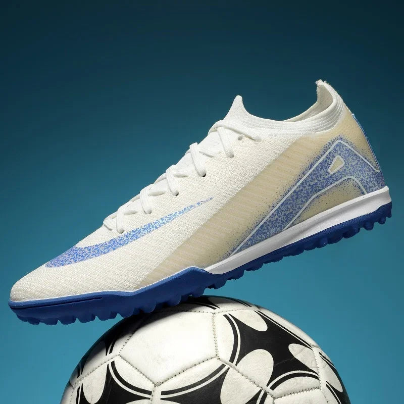 New Men Football Boots Non Slip Training Cleats Soccer Shoes Outdoor Sport Boys Long Spikes Adult Breathable Match Comfortable