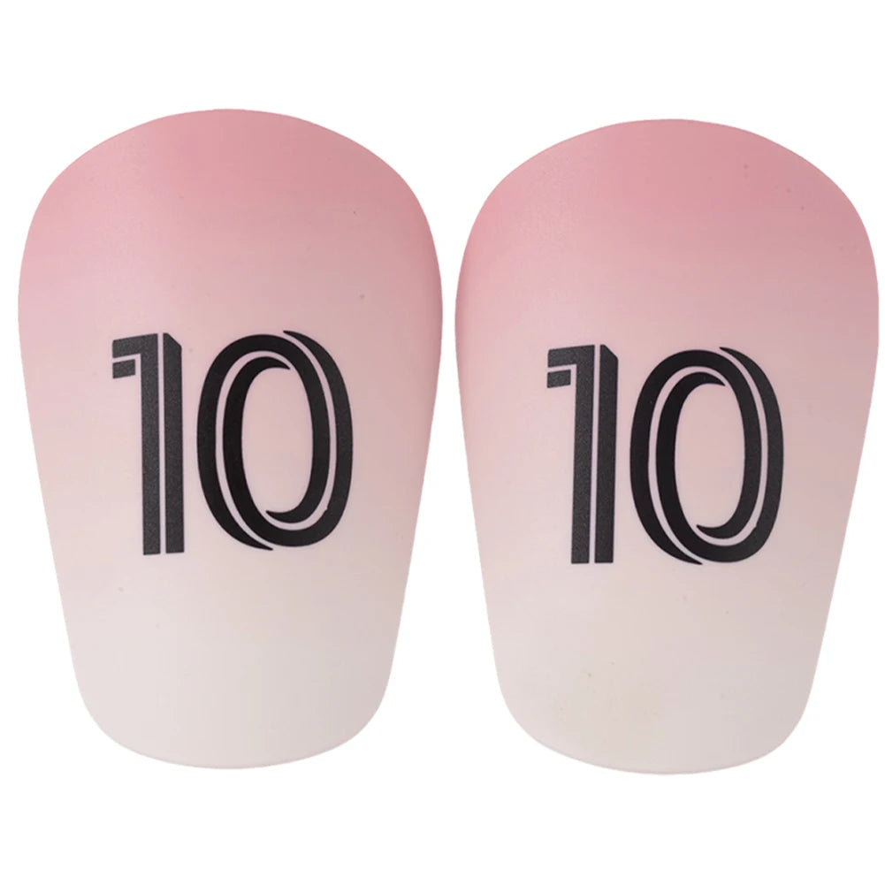 1 Pair Mini Football Shin Pad Wear-resistant Shock Absorbing Leg Protector Lightweight Portable Soccer Training Shank Board