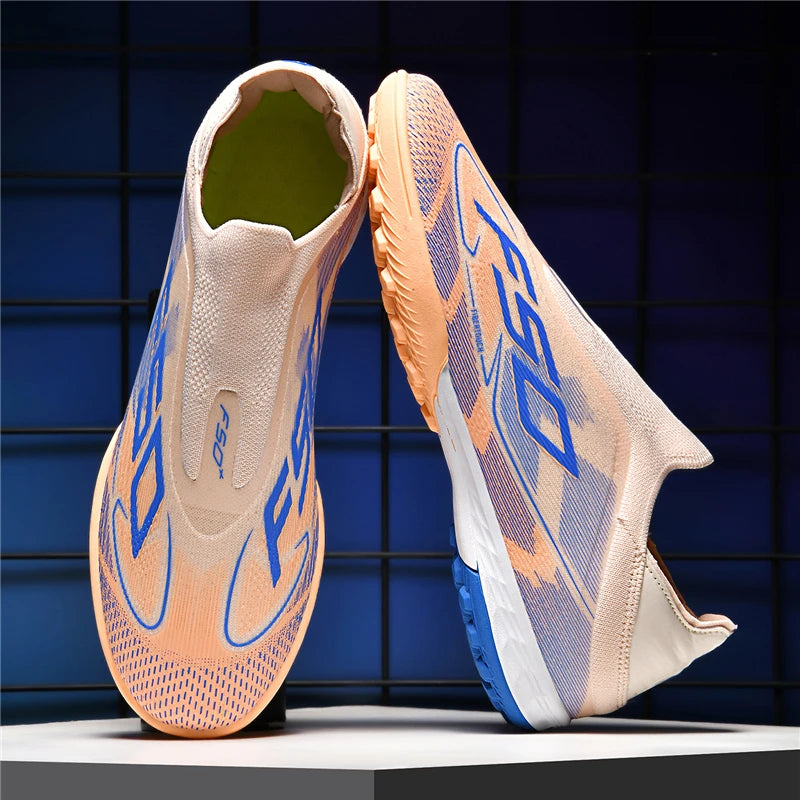 New Men's Soccer Shoes Grass Adult Football Boots Ultralight Sport Indoor Cleats Non-Slip Non Slip Fg Turf Futsal Comfortable