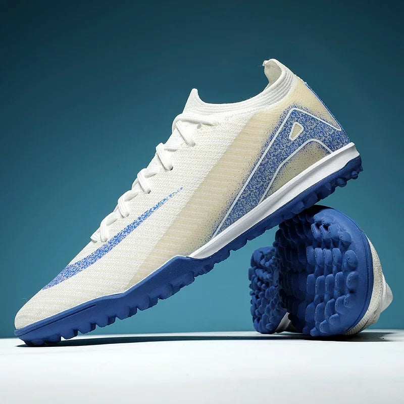 New Men Football Boots Non Slip Training Cleats Soccer Shoes Outdoor Sport Boys Long Spikes Adult Breathable Match Comfortable