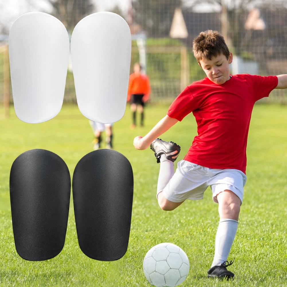 1 Pair Mini Football Shin Pad Wear-resistant Shock Absorbing Leg Protector Lightweight Portable Soccer Training Shank Board