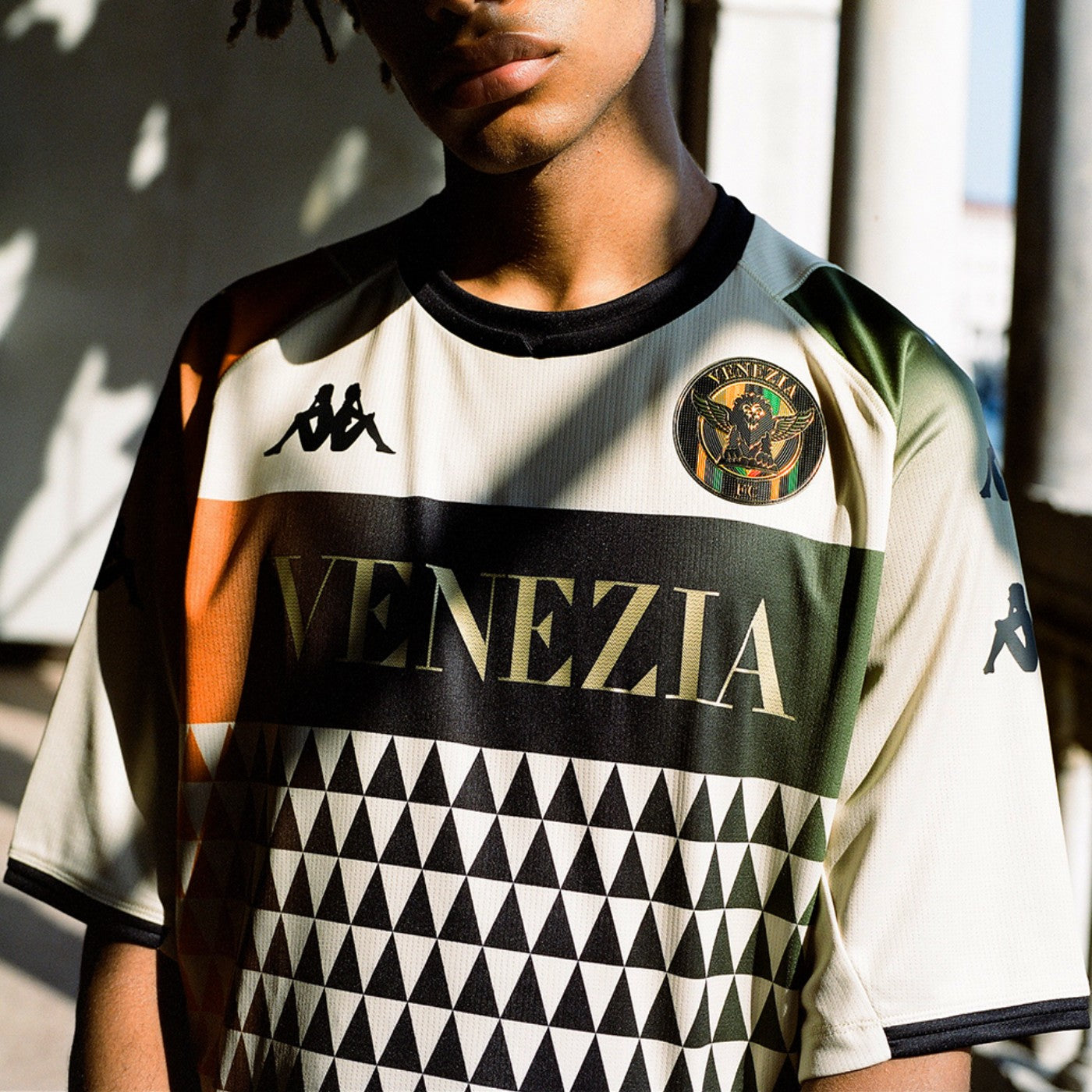 Venezia FC cream Away Soccer jersey 2022 - Kappa
